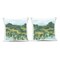 Stupell Industries Reflecting Green Nature 2pc Outdoor Printed Throw Pillow Set Design by June Erica Vess, 18 x 7 x 18
